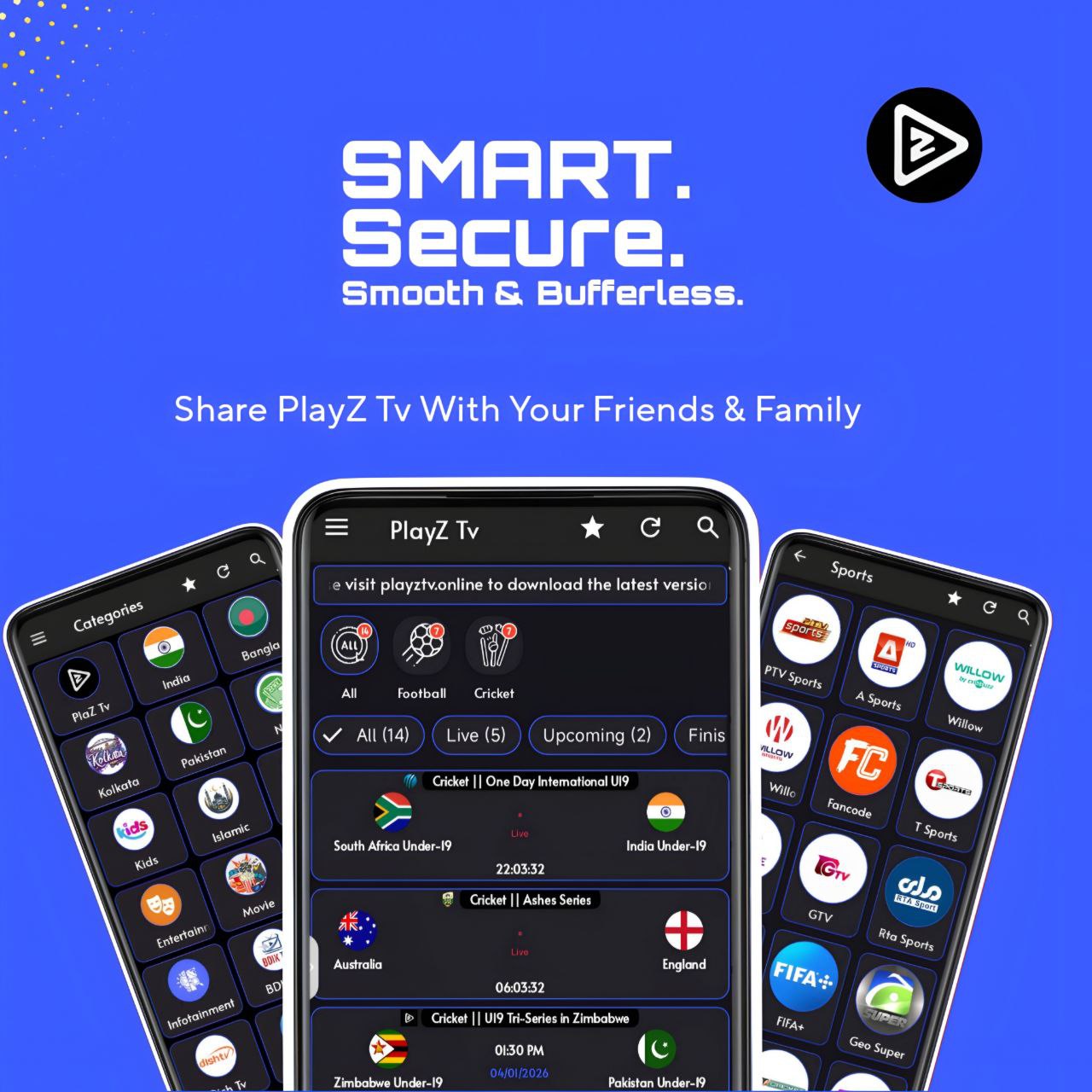 PlayZ TV App Poster